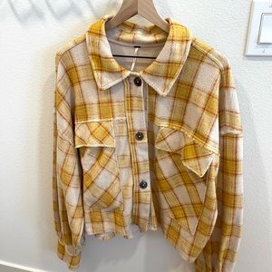 Free People James Plaid Jacket